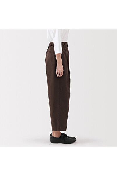 Muji Quick Dry Broadcloth Wide Tapered Pants