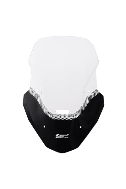 GP KOMPOZİT RKS REALE 125 2022-2025 UYUMLU ÖN SİPERLİK CAM ŞEFFAF