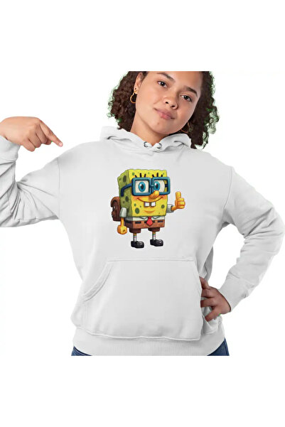 OEM Hanorac Femei Minecraft SpongeBob Nerd Sponge Bob Pantaloni Patrati