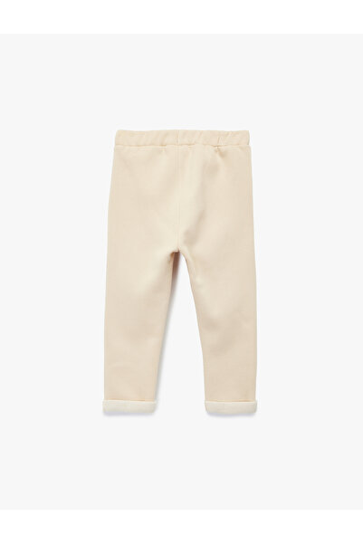 Koton Základné tepláky Jogger s elastickým pásom a gombíkmi