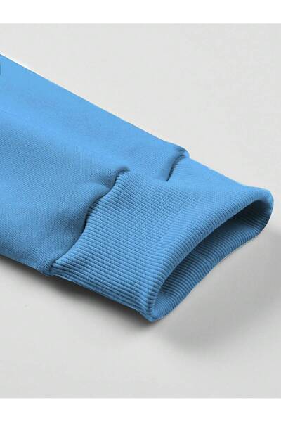 ModaQamar 404 Human Not Found Ön Arka Baskılı Oversize Kanguru Cep Siyah Kapüşonlu Sweatshirt Hoodie