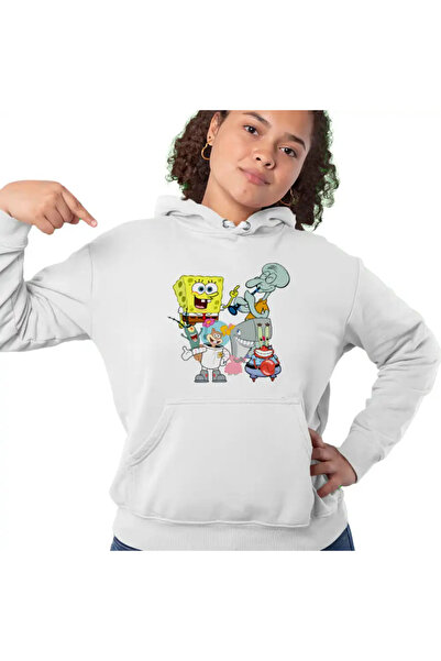 OEM Hanorac Femei SpongeBob Pantaloni Patrati Desene Animate