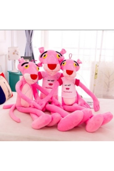 Online PEMBE PANTER 60 CM Büyük BOY PELUŞ OYUNCAK PİNK PANTHER