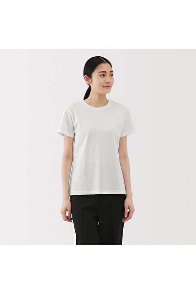 Muji Jersey Crew Neck Short Sleeve T-Shirt