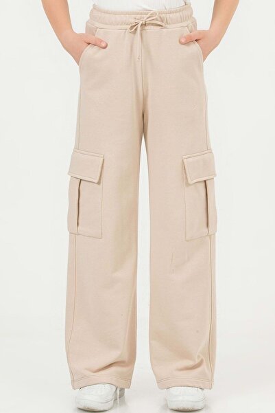 ww waka waka kids store Φαρδιά φόρμα για κορίτσια με ελαστική μέση και τσέπες στο κάτω μέρος