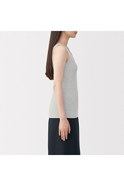 Muji Cotton Ribbed Tank Top