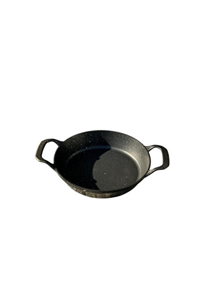 abnturk Yüksek Kalite Döküm 20 cm Granit Yumurta Sahanı Yanmaz Yapışmaz iç dı...