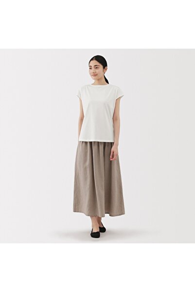 Muji Jersey French Sleeve T-Shirt