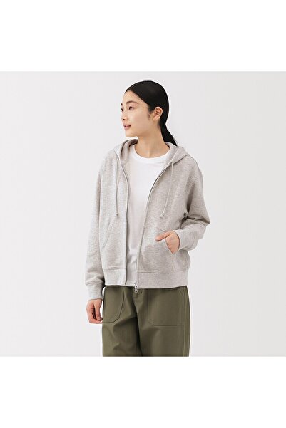 Muji French Terry Sweat Zip Up Hoody