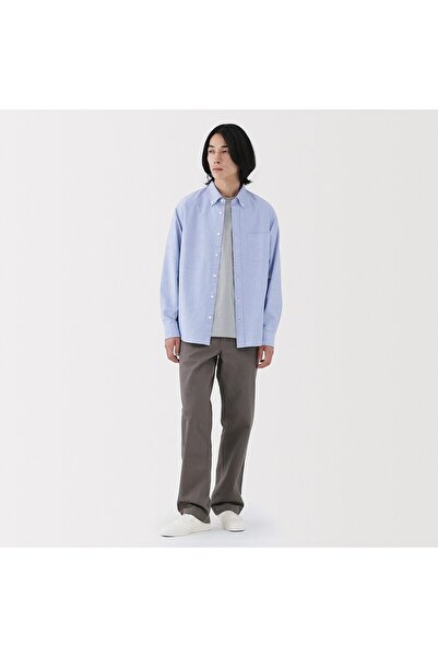 Muji Washed Chino Wide Pants