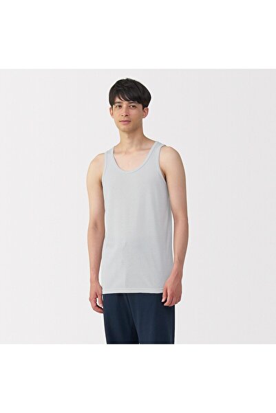 Muji قميص داخلي قطني ماص للرطوبة