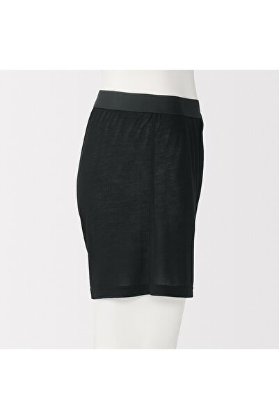 Muji Lyocell Blended Front Open Knit Trunks