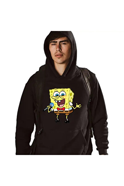 OEM Hanorac Barbati Sponge Bob Canta Microfon Desen Animat SpongeBob