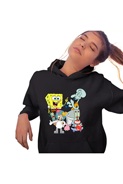 OEM Hanorac Femei SpongeBob Pantaloni Patrati Desene Animate