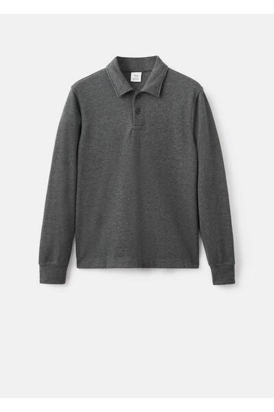 MANGO Man Regular kesim polo sweatshirt