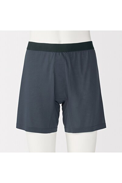 Muji Lyocell Blended Front Open Knit Trunks