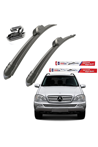 TEAMCAR Stergatoare Mercedes-Benz ML W163 (1997–2005) TeamCar® Flat – Set fata