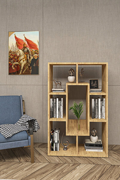 BlackSea Dekoratif Kitaplık,İskandinav Kitaplık,Aksesuar Köşesi,Portatif Mini...