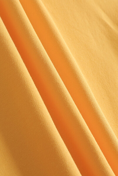 MYADA Papatya Baskılı 3 İplik Premium Bisiklet Yaka Sweatshirt 24507