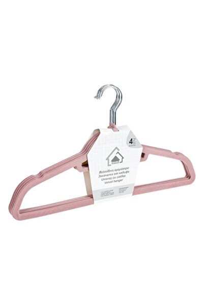 OEM Umerașe din catifea roz 44cm - 4 buc