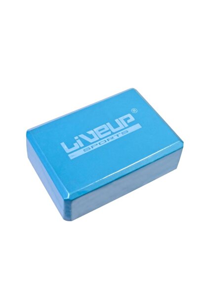 OEM Caramida fitness tip bloc pentru yoga si pilates, 22x15x7.5 cm, albastra