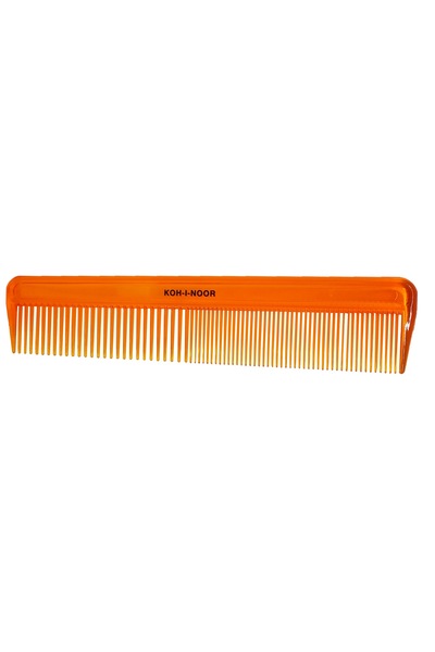 Koh-I-Noor Cosmetics Pieptene portocaliu mixt 19 x 4 cm Koh-I-Noor 7133A