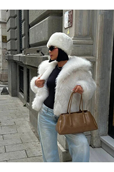 Lirviya معطف نسائي مبطن بالفرو