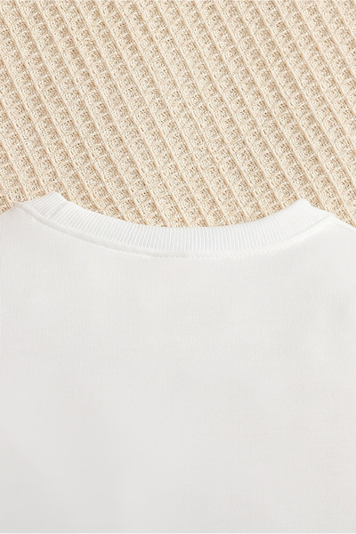 MYADA Hanorac premium cu gât rotund cu imprimeu Capybara 24535