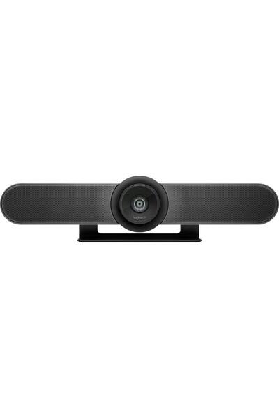 logitech WebCam MeetUp 4K, Bluetooth, Built-in speakers, remote control, black