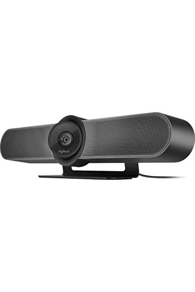 logitech WebCam MeetUp 4K, Bluetooth, Difuzoare incorporate, telecomanda, negru