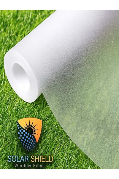 SOLAR SHIELD 105CM X 5 METRE BUZLU CAM FİLMİ CAM KUMLAMA FİLMİ UYGULAMA TALİMATLI