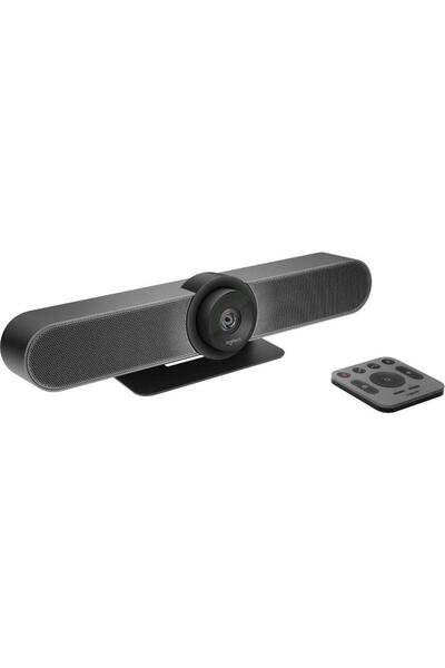 logitech WebCam MeetUp 4K, Bluetooth, Built-in speakers, remote control, black