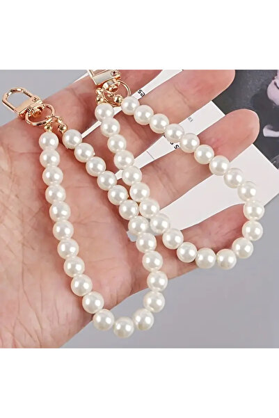 Siriderya Pearl Keychain Bag Ornament Stylish Design Gift Bag Ornament