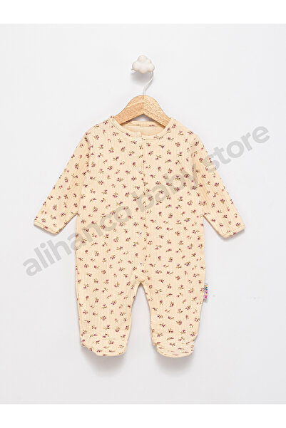 Alihan 100% Cotton Baby Romper with Booties