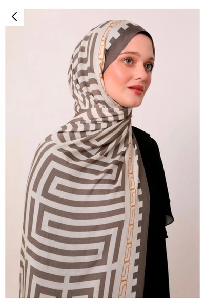 LuvenSara شال حرير قطن