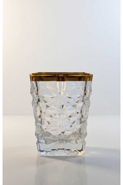 GIFT مبخره زجاجيه بغطاء ذهبي