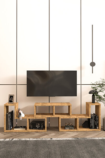 BlackSea Tetris Tv Ünitesi,Çok Amaçlı Ünite,Kitaplık,Portatif Minifix Kurulum