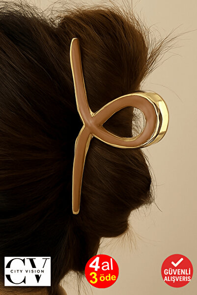 cityvision Cataramă din metal auriu de culoare maro 11 cm Dimensiune mare - p...