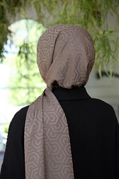 İpekhan Silky Jacquard Shawl Stone Color Summer Sparkle Collection - 9013-20