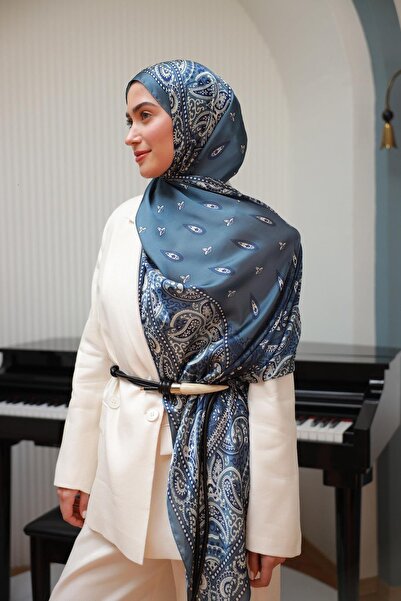 İpekhan Holiday Collection Indian Voile Silk Shawl 5010-10