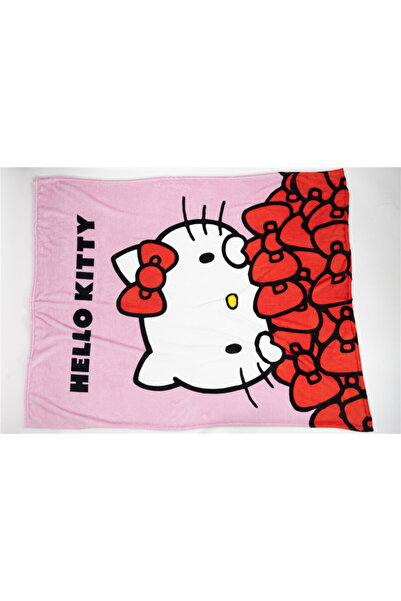 Hello Kitty Bows flannel fleece blanket 130x160cm