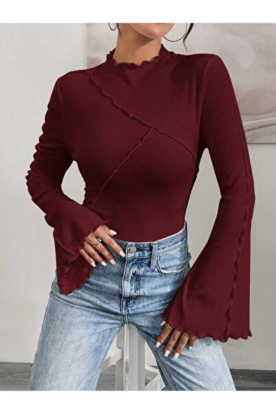 MOONBULL Women's Spanish Sleeve Blouse