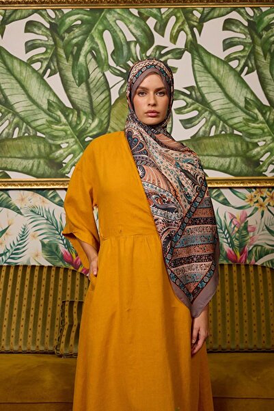 İpekhan Marrakech Collection Soft Shawl Mink Salmon 3047-10