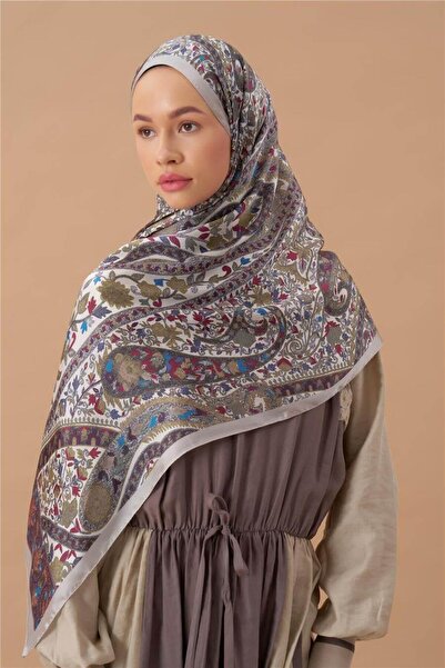 İpekhan Σάλι από μετάξι ινδικού βουάλ Jardin Secret Collection 5011-04