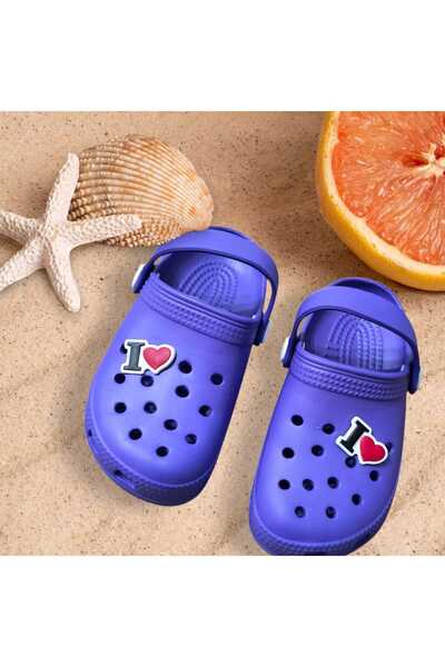 Apella Girls Boys Booties Eva Label Cross Slippers & Sandals