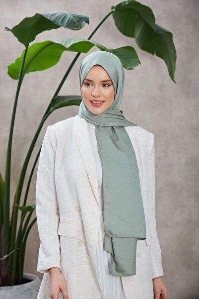 İpekhan Μοτίβο Alesa Μεταξένιο Ζακάρ Σάλι Sea Green 9003-25