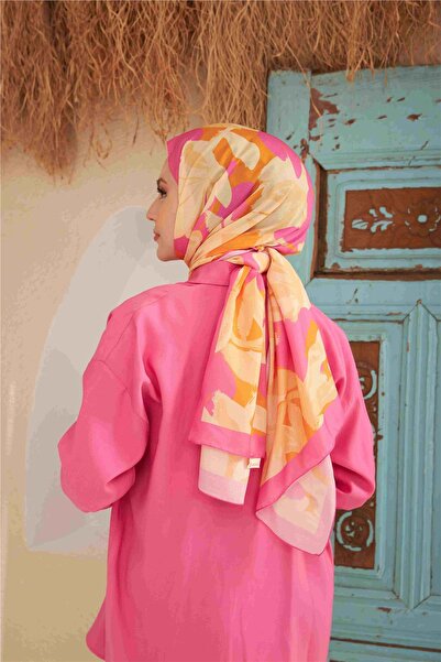 İpekhan Comfort Arya Σάλι Ανοιχτό Ροζ 3028-12