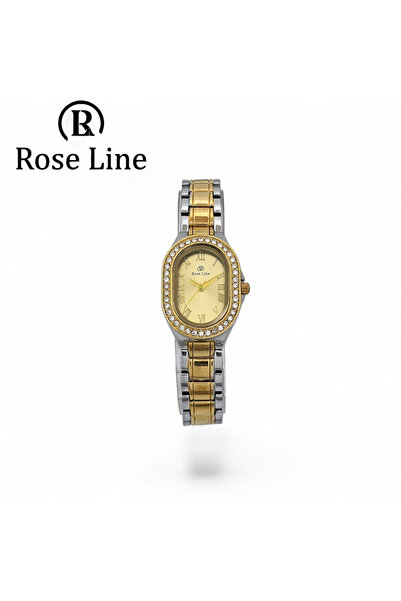 Roseline Women's silver and gold watch
