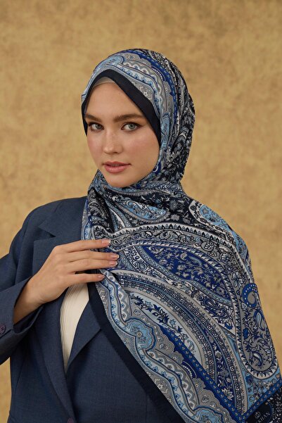 İpekhan Soft Shawl Blue 3053-11