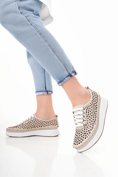 Ewen Tomm Genuine Leather Women's Sports Shoes